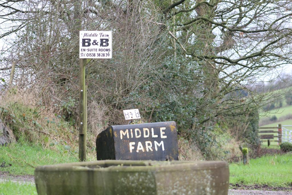 Middle Farm Bed And Breakfast Leek Eksteriør bilde